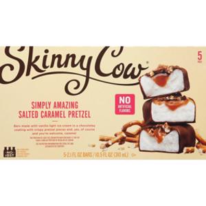 Skinny Cow Salted Caramel Pretzel Ice Cream Bar