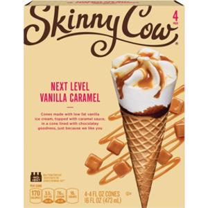 Skinny Cow Vanilla Caramel Ice Cream Cone