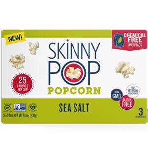 SkinnyPop Sea Salt Microwave Popcorn