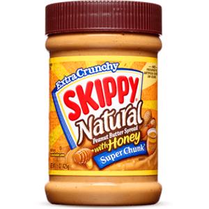 Skippy Natural Super Chunk Peanut Butter w/ Honey