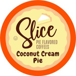 Slice Coconut Cream Pie Coffee