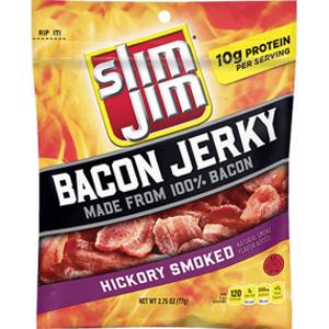 Slim Jim Hickory Smoked Bacon Jerky