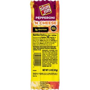 Slim Jim Pepperoni 'N Cheese