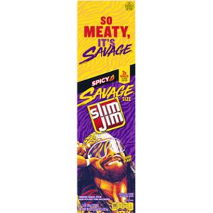 Slim Jim Spicy Savage Meat Stick