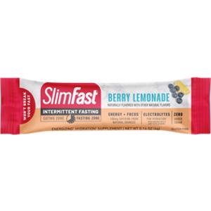 SlimFast Intermittent Fasting Berry Lemonade Energizing Hydration Mix