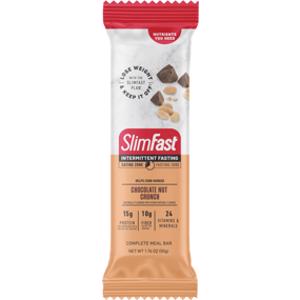 SlimFast Intermittent Fasting Chocolate Nut Crunch Meal Bar