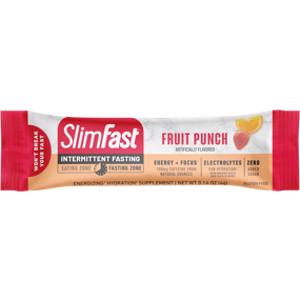 SlimFast Intermittent Fasting Fruit Punch Energizing Hydration Mix