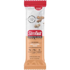 SlimFast Intermittent Fasting Vanilla Almond Crunch Meal Bar