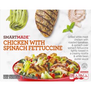 Smart Made Chicken w/ Spinach Fettuccine
