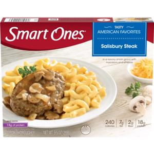 Smart Ones Salisbury Steak Mac & Cheese