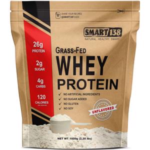Smart138 Unflavored Grass-Fed Whey Protein