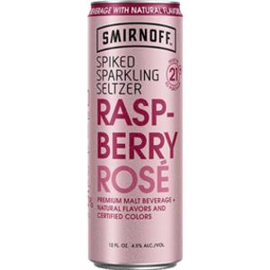 Smirnoff Raspberry Rosé Spiked Seltzer