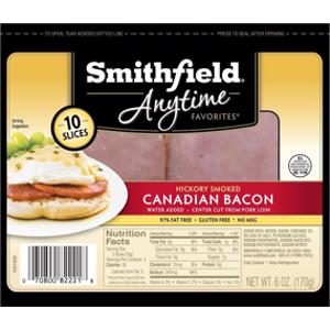 Smithfield Anytime Canadian Bacon