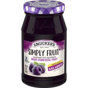 Smucker's Simply Fruit Seedless Black Raspberry Spread