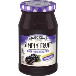 Smucker's Simply Fruit Seedless Blackberry Spread