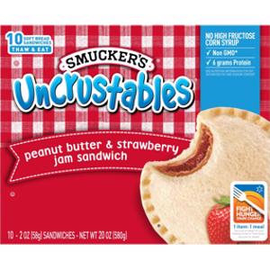 Smucker's Uncrustables PB & Strawberry Jam Sandwich