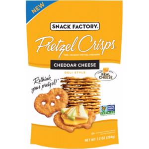 Snack Factory Cheddar Cheese Pretzel Crisps