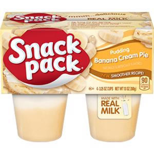Snack Pack Banana Cream Pie