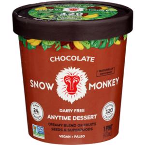 Snow Monkey Chocolate Ice Cream