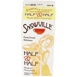Snowville Creamery Half & Half