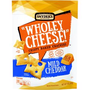 Snyder's Mild Cheddar Wholey Cheese Crackers