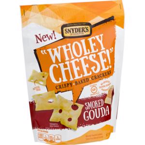Snyder's Smoked Gouda Wholey Cheese Crackers