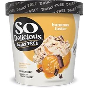 So Delicious Bananas Foster Cashewmilk Ice Cream