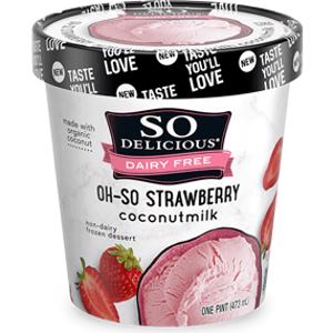 So Delicious Oh-So Strawberry Coconutmilk Ice Cream