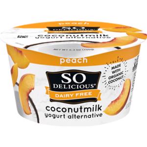 So Delicious Peach Coconut Milk Yogurt