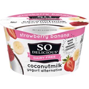 So Delicious Strawberry Banana Coconut Milk Yogurt