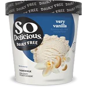 So Delicious Very Vanilla Cashewmilk Ice Cream
