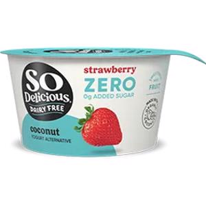 So Delicious Zero Strawberry Coconut Yogurt Alternative