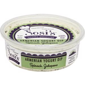 Sosi's Spinach Jalapeno Armenian Yogurt Dip