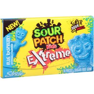 Sour Patch Extreme Blue Raspberry Gum