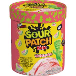 Sour Patch Watermelon Ice Cream