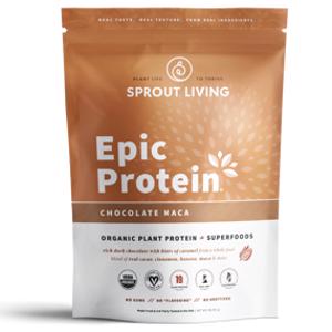 Sprout Living Epic Chocolate Maca Plant Protein