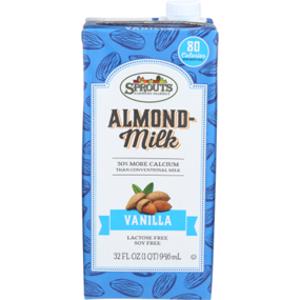 Sprouts Farmers Market Vanilla Almond Milk