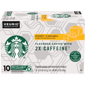 Starbucks 2X Caffeine Honey Caramel K-Cup Pods