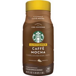 Starbucks Almond Milk Caffe Mocha Iced Espresso