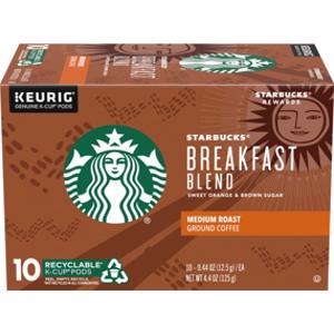 Starbucks Breakfast Blend K-Cup Pods