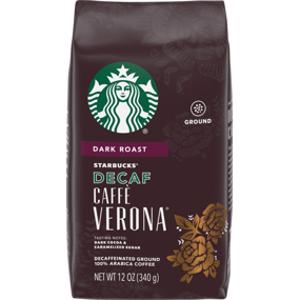 Starbucks Caffe Verona Decaf Ground Coffee