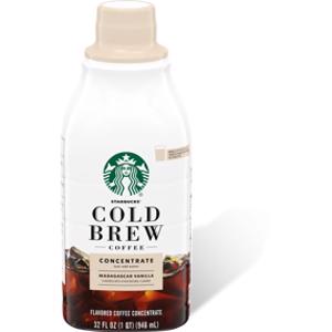 Starbucks Cold Brew Coffee Concentrate Madagascar Vanilla