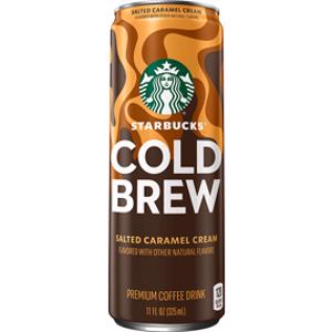 Starbucks Cold Brew Salted Caramel Cream in Can