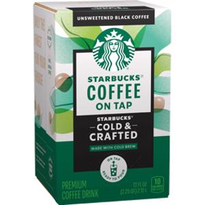 Starbucks Cold & Crafted On Tap Unsweetened Black Coffee