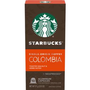 Starbucks Colombia Nespresso Capsules