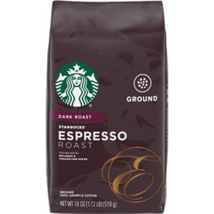 Starbucks Espresso Roast Ground Coffee