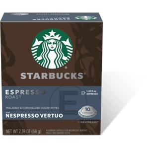 Starbucks Nespresso Vertuo Espresso Roast