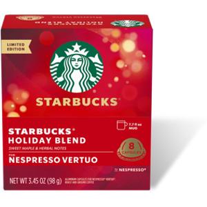 Starbucks Nespresso Vertuo Holiday Blend