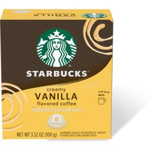 Starbucks Nespresso Vertuo Vanilla