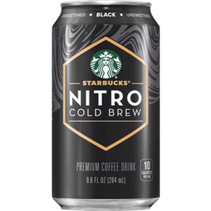 Starbucks Nitro Cold Brew Unsweetened Black Coffee